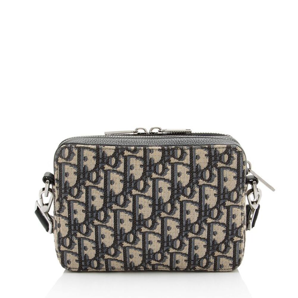 Dior Oblique Double Zip Pouch - Picture 3 of 12